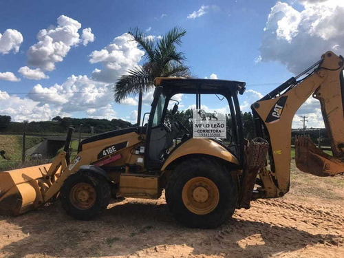 Imagem 2 de 3 de Retroescavadeira Cat 416e 4x4 Cab Aberta Operacional 2013