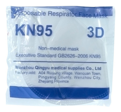 Imagen 3 de 7 de Kn95 Mascarillas Excelente Calidad Lavable Reusable Caja10pz
