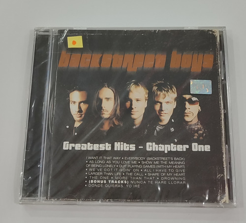 Backstreet Boys  Greatest Hits Charpter One/ Cd Sencillo