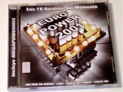 Cd Dance Europower 2001 Varios Seminuevo