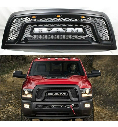 Parrilla Dodge Ram 1500 5.7 Hemi Rebel Led Luz Led  *** Factura A *** Chilliparts ***