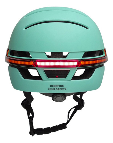 Casco Inteligente Led Bh51m Neo Talla M Menta
