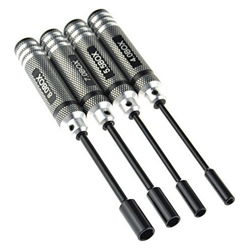 4pcs Rc Herramientas De Reparación De Cabeza Plana Destornil