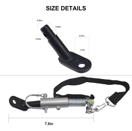 Acoplador De Enganche Para Remolque De Bicicleta Universal