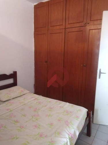 Imagem 6 de 13 de Apartamento Com 1 Dormitório À Venda, 52 M² Por R$ 145.000 - Vila Guilhermina - Praia Grande/sp - Ap3197