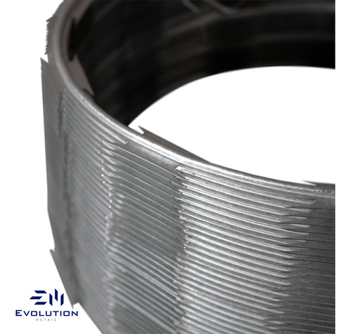 Cerca Concertina De Arame P/ Muro Galvanizada 45cm 60 Metros