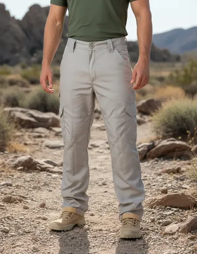Calça Cargo Tática Militar Masculina Poly 6 Bolsos Reforçada