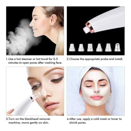 Limpiador Extractor Facial,puntos Negros,espinillas