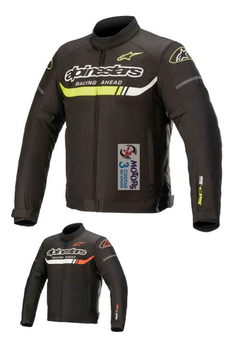 Jm Nuñez Campera Moto Alpinestars T-sp S Ignition Wp Imperme