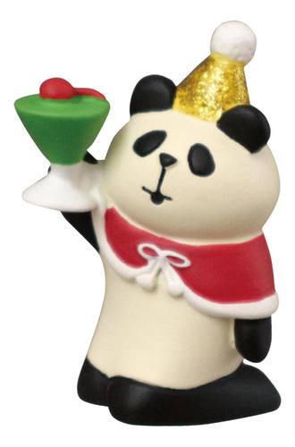 4 Mini Estátua De Animal Miniatura De Natal Para Sala De
