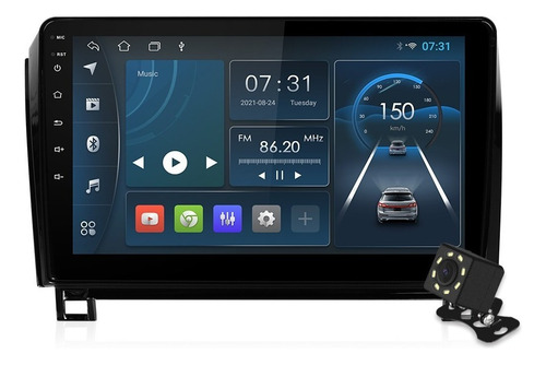 Estéreo For Toyota Tundra 2007-2013 Sequoia 2007-2016 Gps