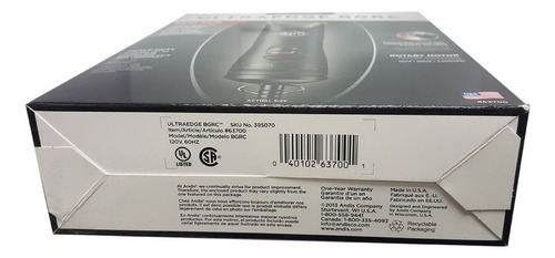 Cortapelos Andis 63700 Bgrc Con Cuchilla Desmontable, Color