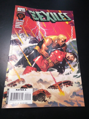 New Exiles #2 Marvel Comics En Ingles Historieta