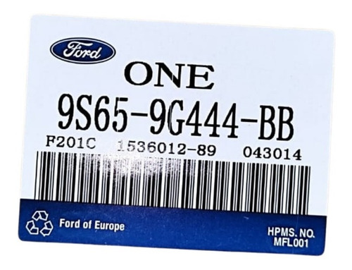Imagen 4 de 4 de Sensor De Oxigeno Fiesta Ecosport 1.6 9s65-9g444-bb