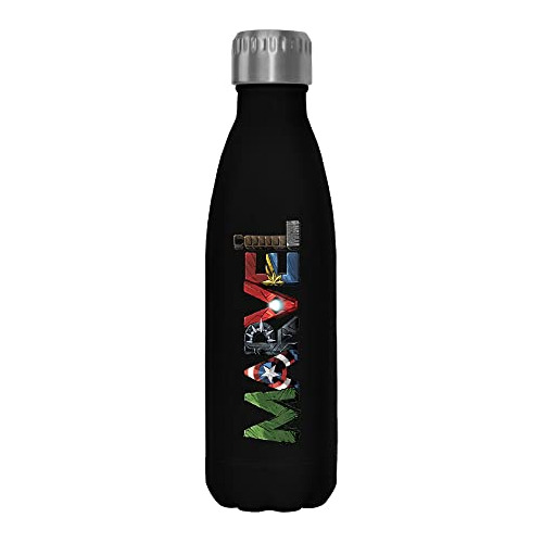 Mayúsculas 17 Oz Botella De Agua De Acero Inoxidable, 72wbn