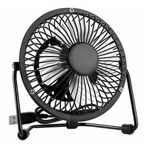Abanico Ventilador Portatil Recargable Usb Con Linterna