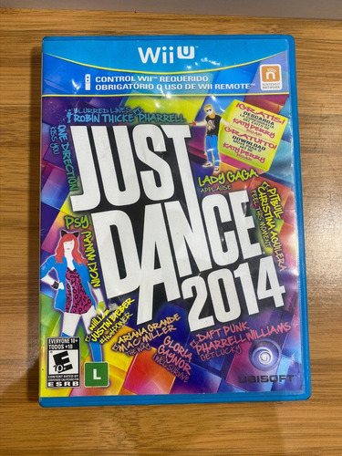 Just Dance 2014 Nintendo Wii U Original Midia Fisica Show