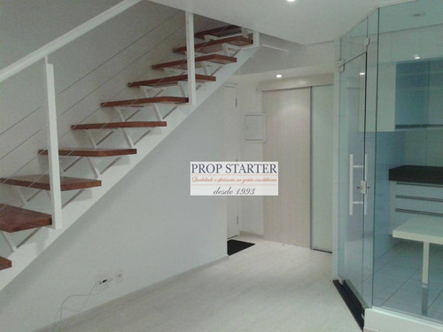 Imagem 3 de 26 de Apartamento Duplex Com 1 Dormitório À Venda, 57 M² Por R$ 850.000 - Vila Madalena - Prop Starter Adm. Imóveis - Ad0032