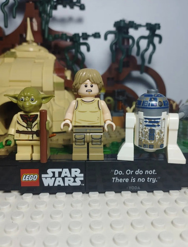 Lego Star Wars Dagobah Entrenamiento Jedi Set 75330 Año 2022 989 Luke (Usado)