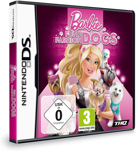 Barbie Fun Fashion Dogs Juego Nintendo Ds Original Fisico