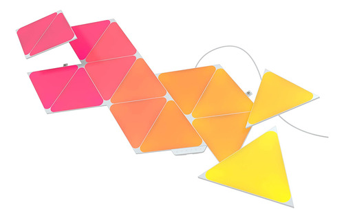 Nanoleaf Shapes Triangles Starter Kit - 15 Triángulos Lumino