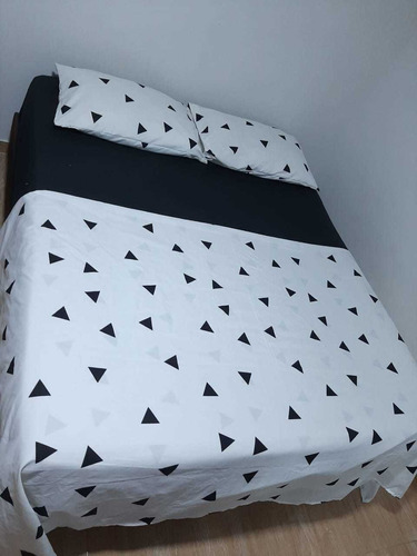 Juego De Sábanas + 2 Almohadas 40 *60 Cama Doble