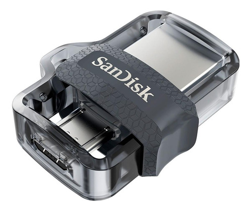 Pendrive SanDisk Ultra Dual m3.0 SDDD3-256G-G46 256GB 3.0 preto