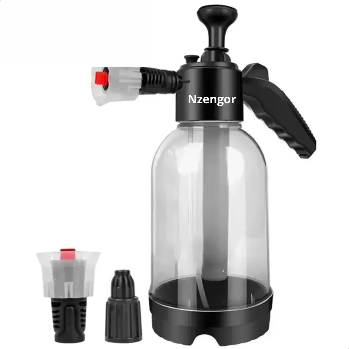 Pulverizador Manual Snow Foam Nzengor 2L Para Carros e Motos