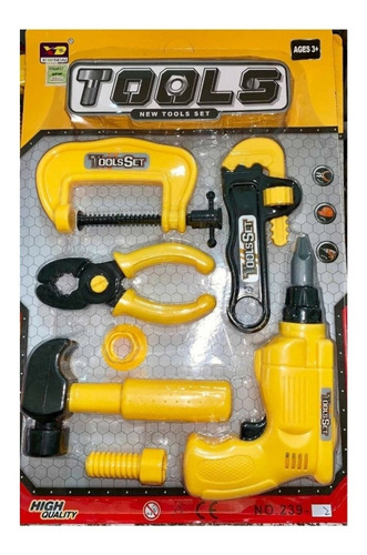 Set De Herramientas De Juguete Para Niños New Tools - Trucco