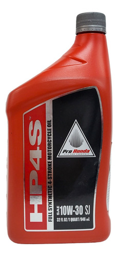 Aceite Honda Hp4s Sintetico 10w30 P/ Moto Tuamoto