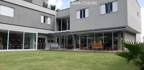 Linda Casa Condomínio Osato, Atibaia Área Nobre, Casas De Alto Padrão, Próximo Ao Centro Da Cidade. Portaria, Rondas ... - Ca01079 - 68780811