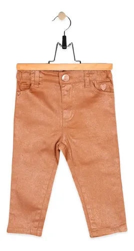Pantalón Niña Café Pillin