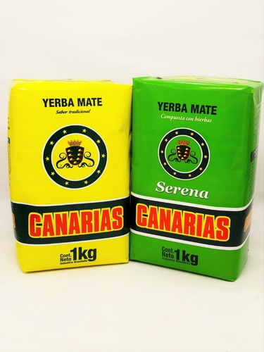 Venta De 2 Kilos Yerba Mate Uruguaya Canarias - Plaza Store