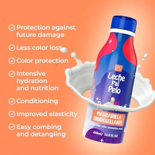 Leche Pal Pelo - Mascarilla Para La Protección De Cabellos