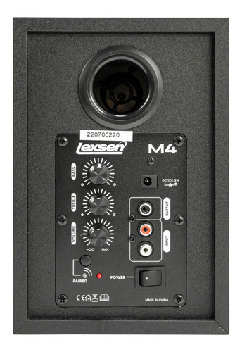 Imagen 3 de 6 de Parlantes Monitores De Estudio Lexsen M4 30w Rms + Bluetooth