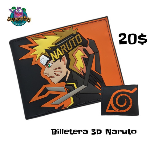 Billetera 3d Naruto