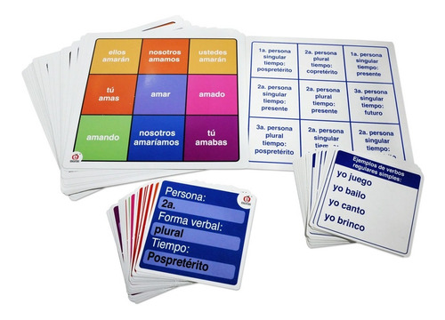 Lotería De Conjugación Simple, Educatodo, M-0044