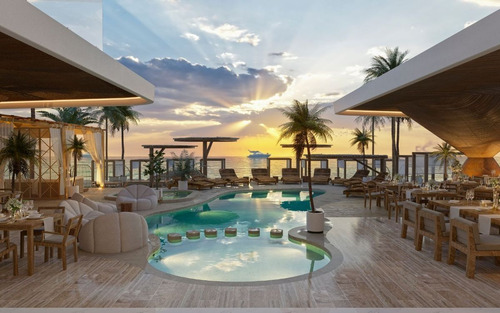 Condominio Con Vista A La Laguna, Club De Playa, Cancha De P