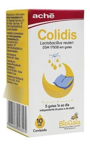 Ache Suplemento Probiótico Infantil Colidis Gotas 10ml