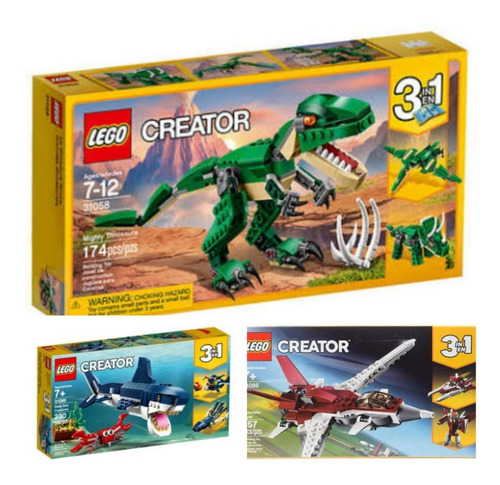 Lego Creator Pack Dinosaurios 163