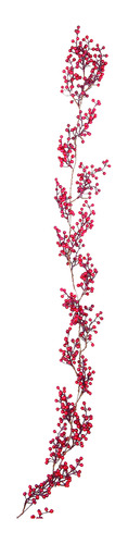 Vale Pena Importacion Weatherproof Berry Garland 5 ' Color