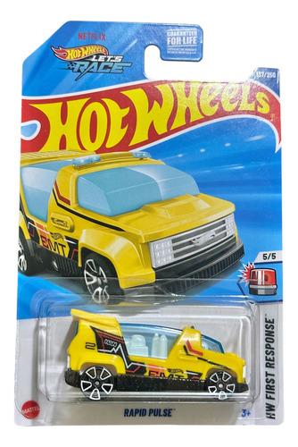 Hotwheels Rapid Pulse 818a Amarillo