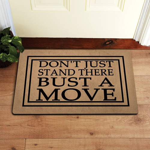 Funny Mat Just Stand There Bust Move - Felpudo De Inter...