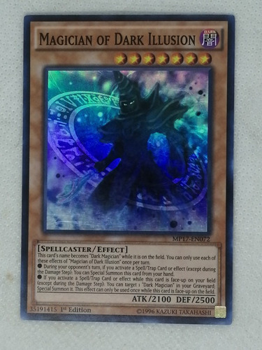 Magician Of Dark Illusion Super Yugioh