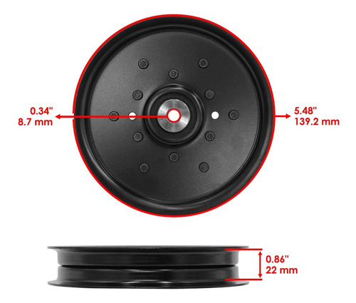 Deck Pulley For Bobcat 442212 642212a 642219e 226es 61 Cch