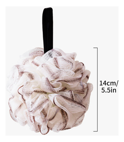 30-40g Soft Bath Ball Pe Foam Bath Flower Non-spilling