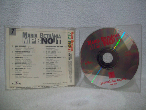 Cd Original Maria Bethânia- Mpb No Jt (Usado)