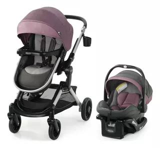 Graco Modes Nest, Sistema Viaje Carriola Y Silla Auto Morado