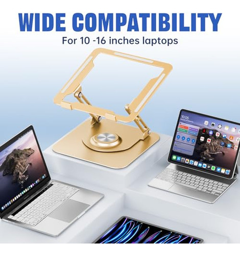 Soporte Para Laptop De Escritorio, Soporte Ajustable Para Co