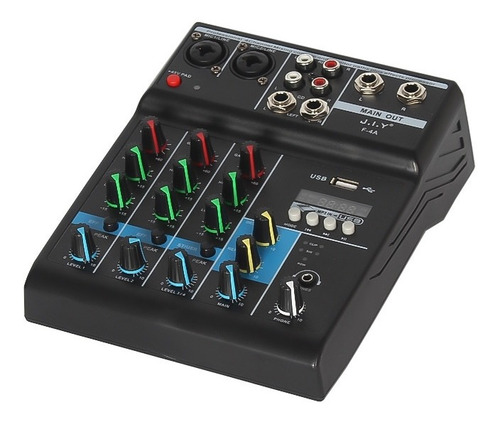 Consola F-4a 3 Canales Usb Bluetooth Circuit